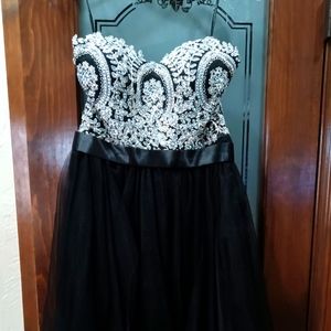 Black Short Formal Dress